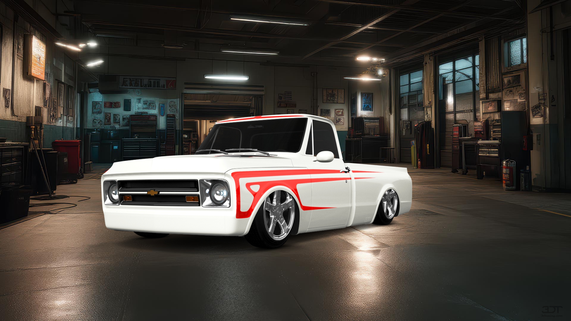 Chevrolet C-10 Cheyenne 2 Door pickup truck 1967 tuning
