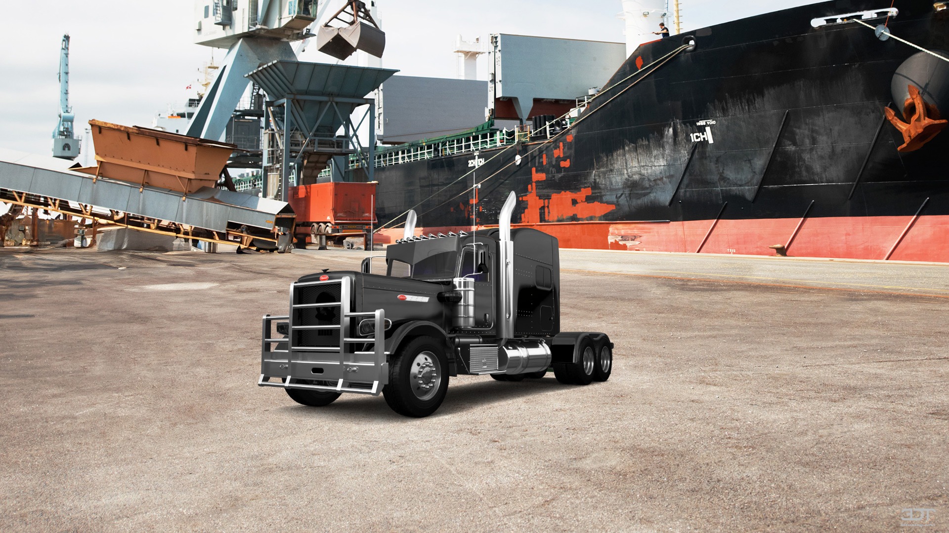Peterbilt 389 Sleeper Cab Truck 2016
