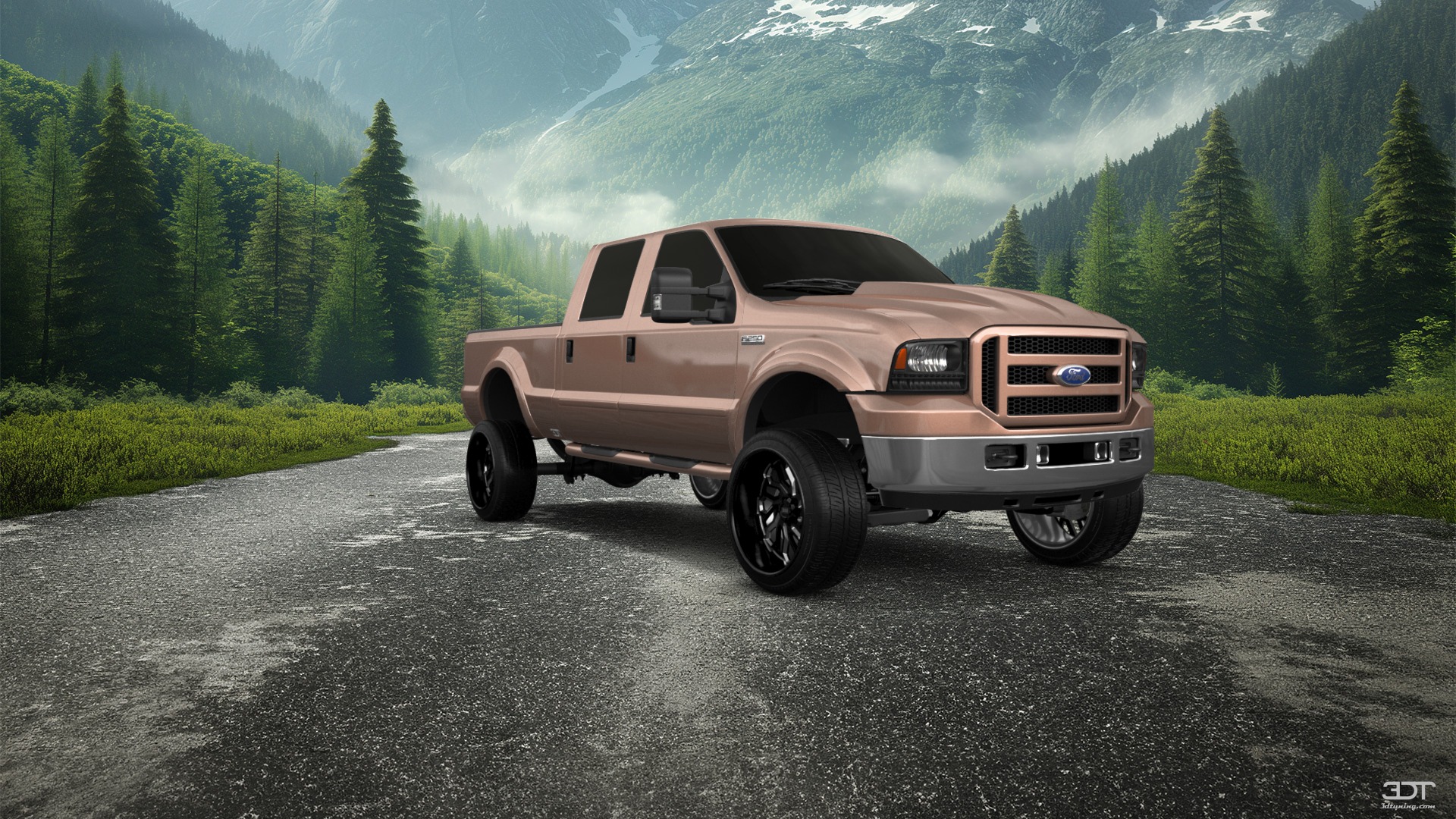 Ford F-250 Crew Cab 4 Door pickup truck 1999