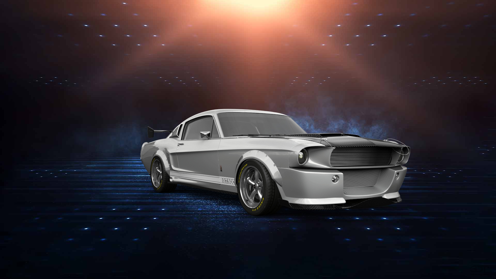 Mustang GT500 2 Door Coupe 1968 tuning