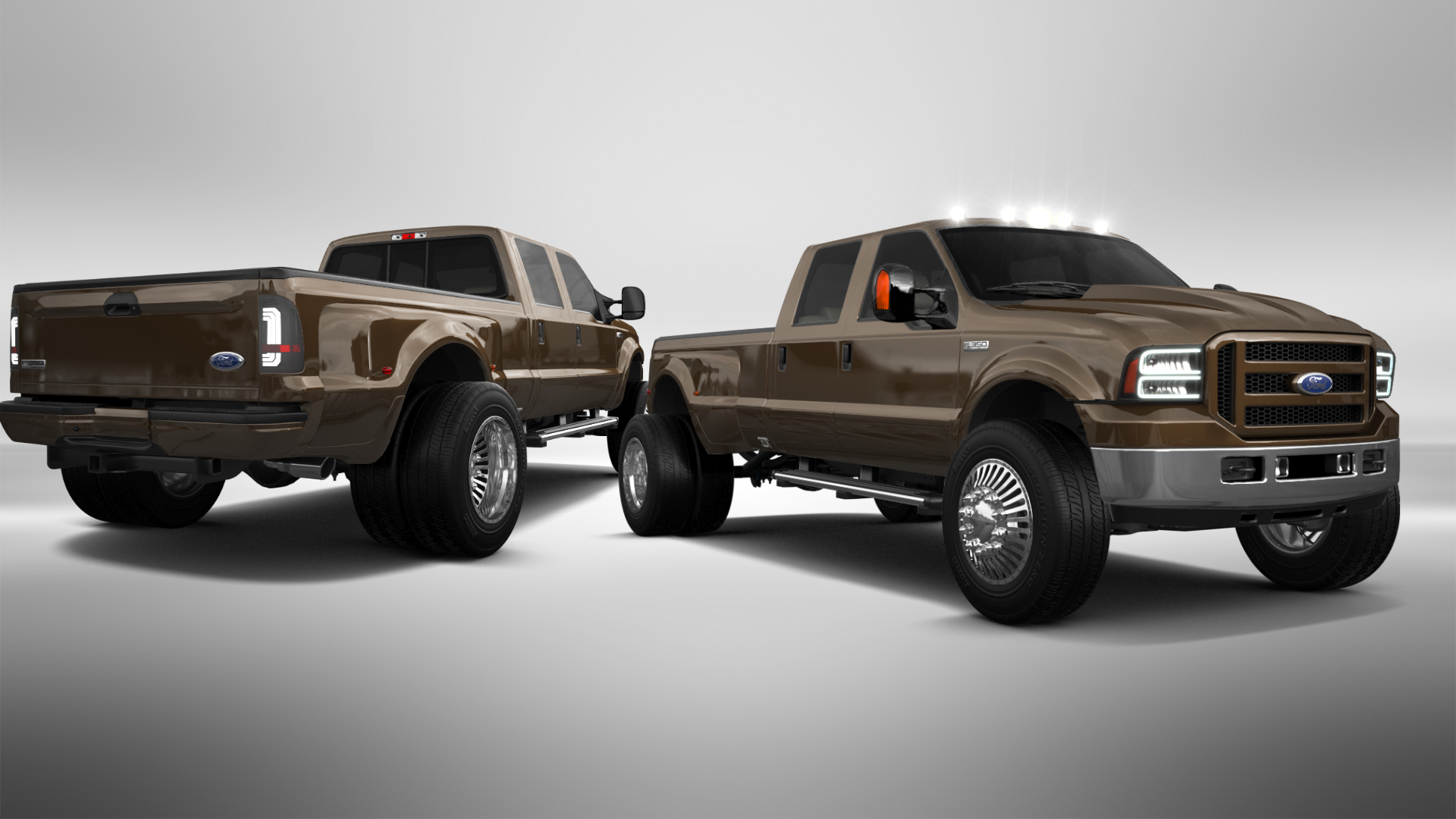 Ford F-350 DRW 4 Door pickup truck 1999 tuning