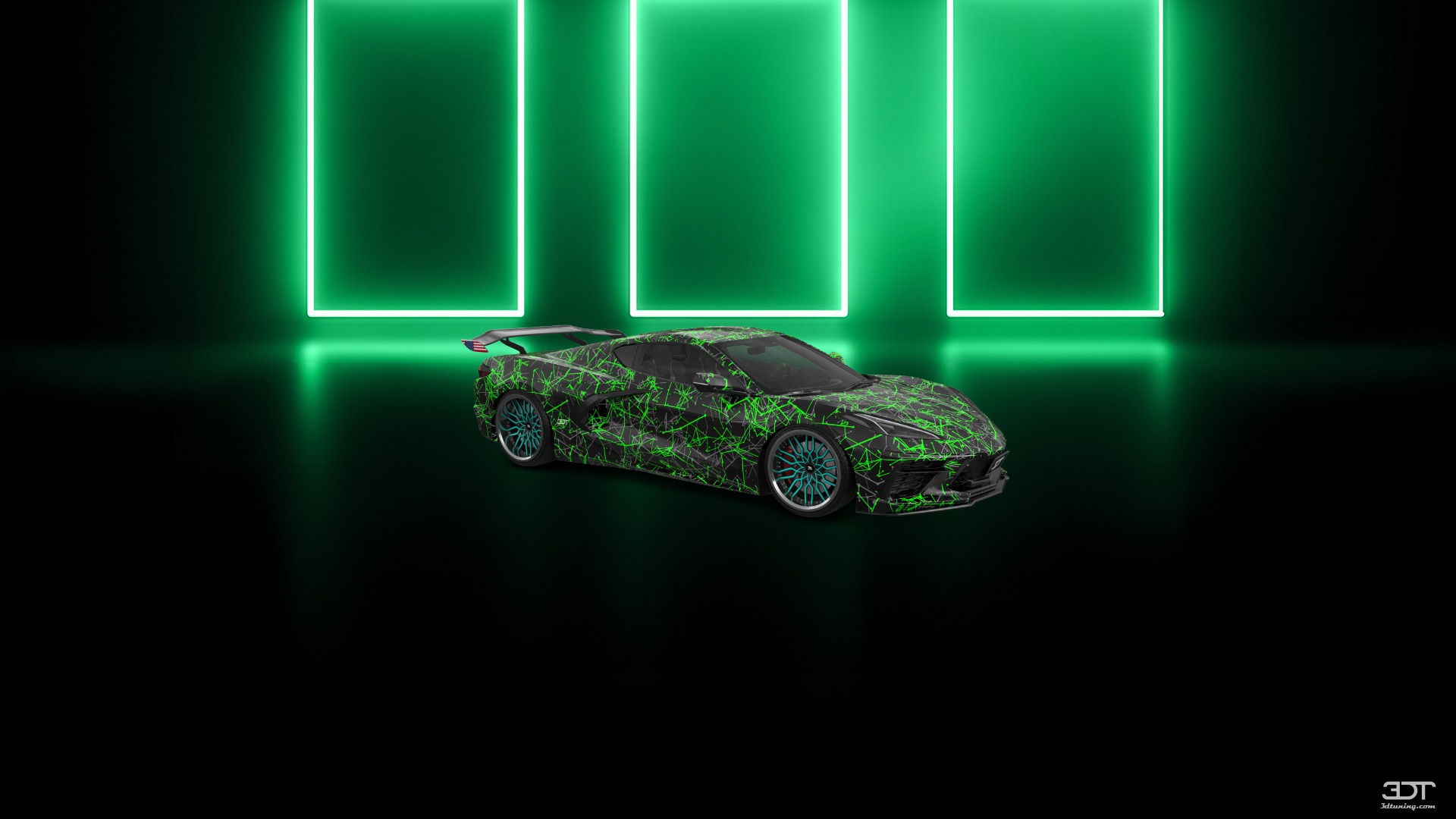 Chevrolet Corvette 2 door targa top 2020 tuning