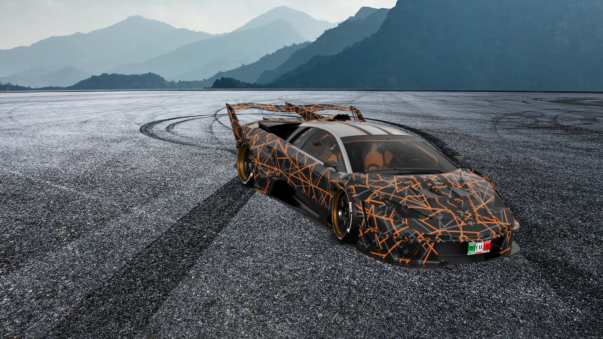 Lamborghini Murcielago 2 Door Coupe 2001 tuning