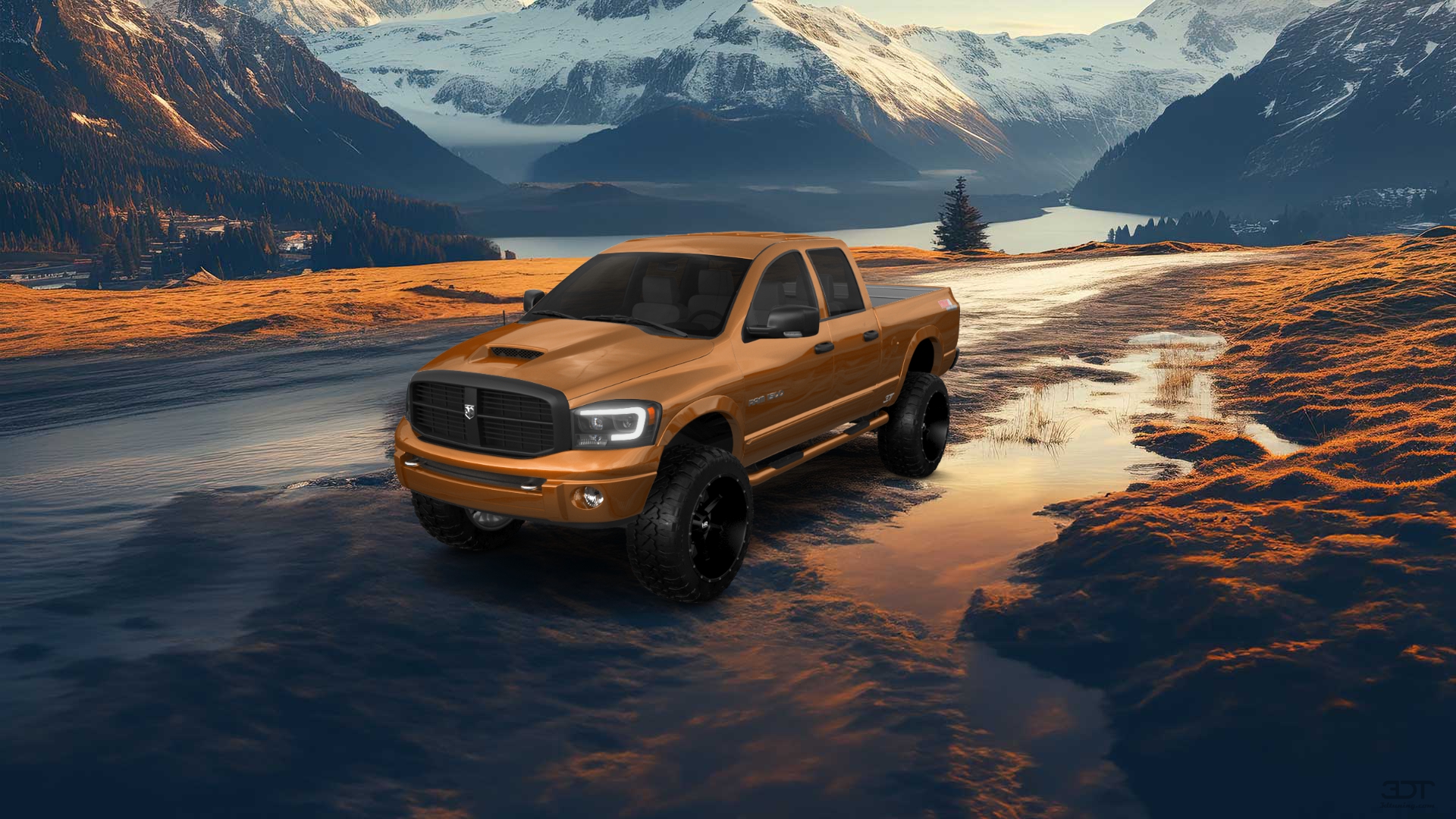 Dodge Ram 1500 Quad-Cab 4 Door pickup truck 2006