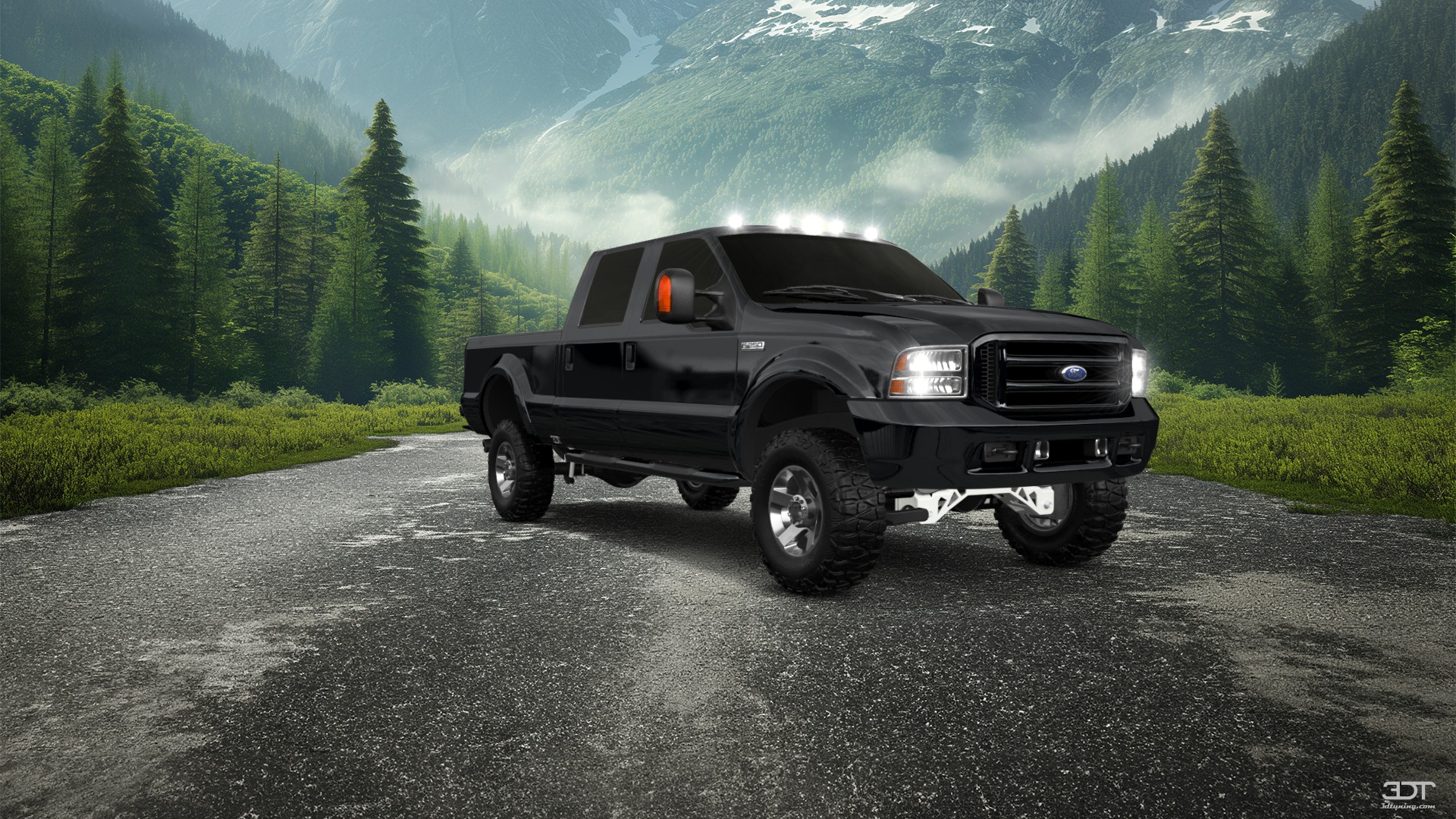 Ford F-250 Crew Cab 4 Door pickup truck 1999