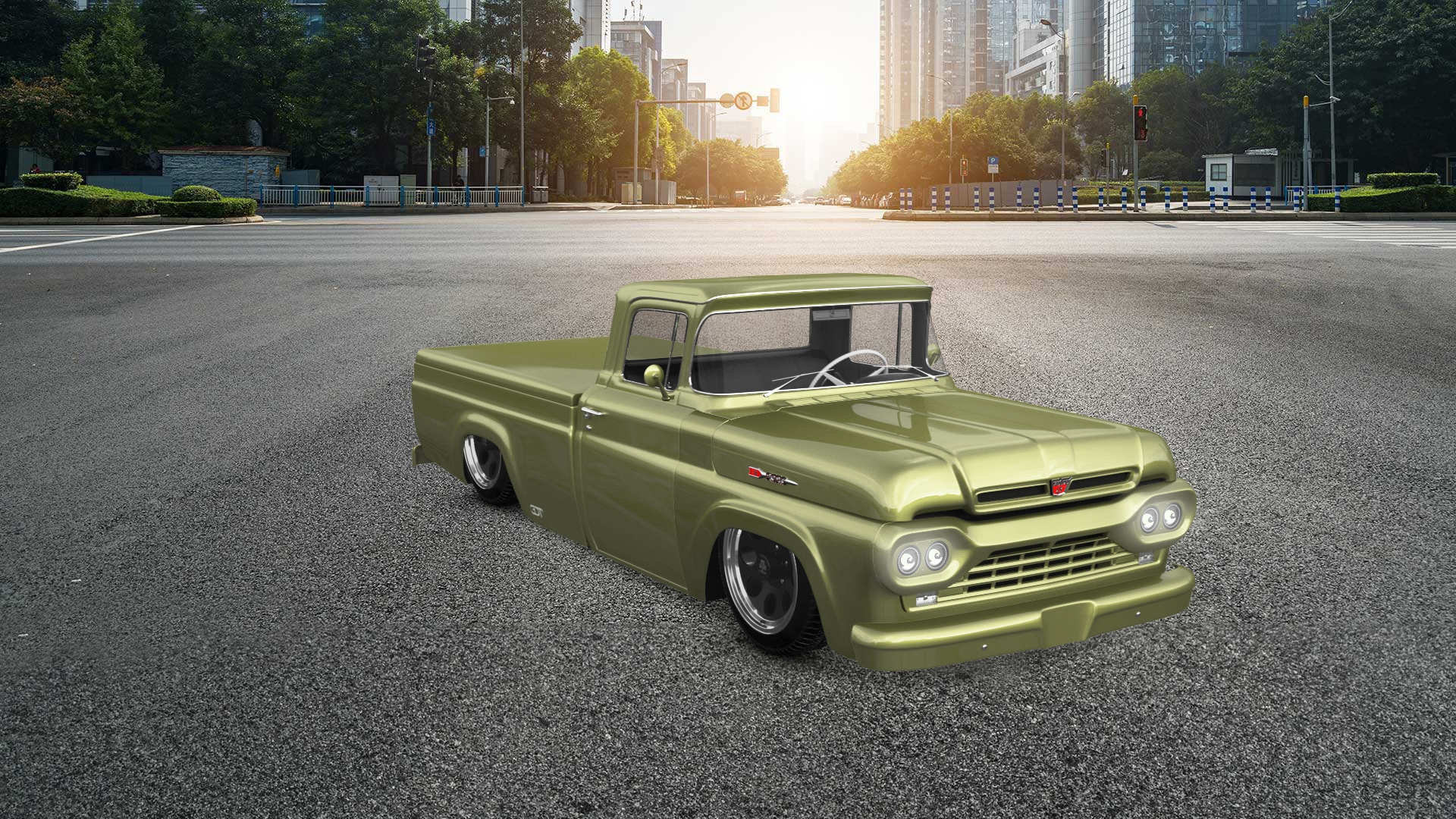 Ford F-100 2 Door pickup truck 1960