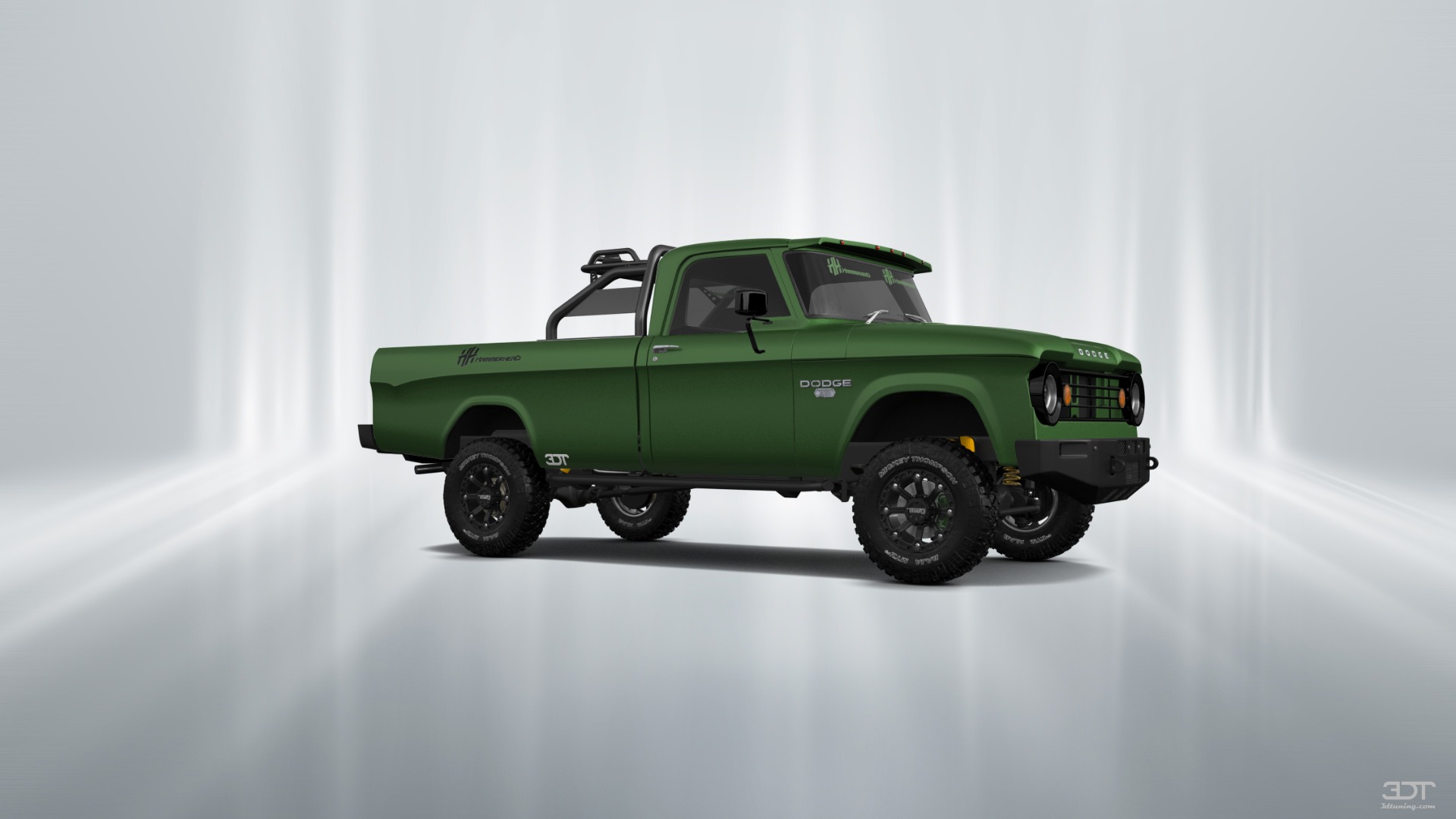Dodge Power Wagon W200 2 Door pickup truck 1966