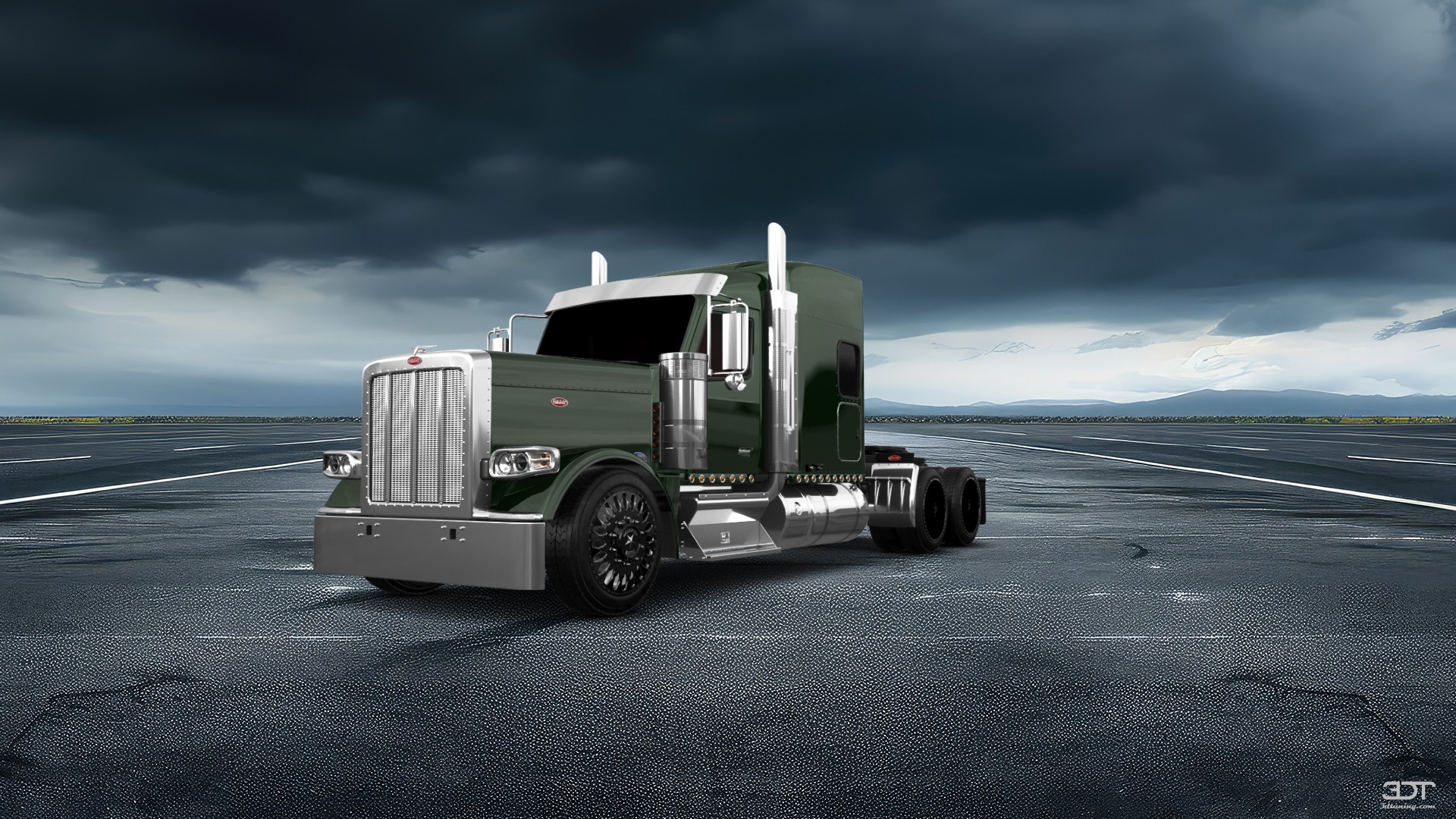Peterbilt 589 Sleeper Cab Truck 2024 tuning
