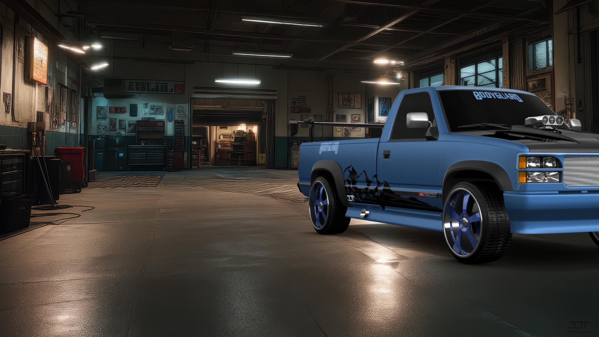GMC Sierra 1500 2 Door pickup truck 1988 tuning
