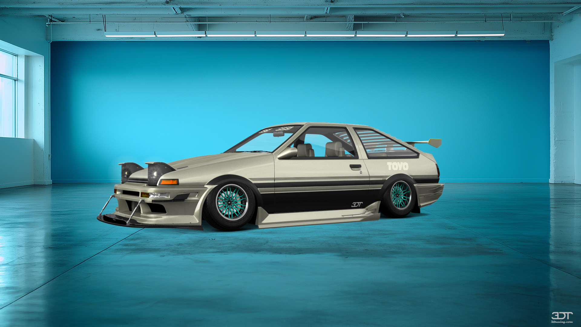 Toyota AE86 3 Door Hatchback 1985 tuning