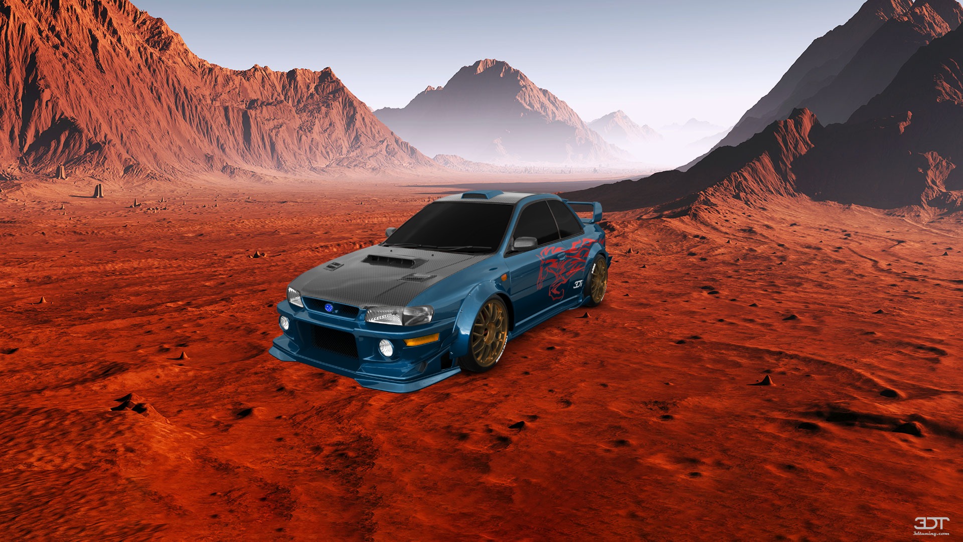 Subaru Impreza WRX STI 22B 2 Door Coupe 2000