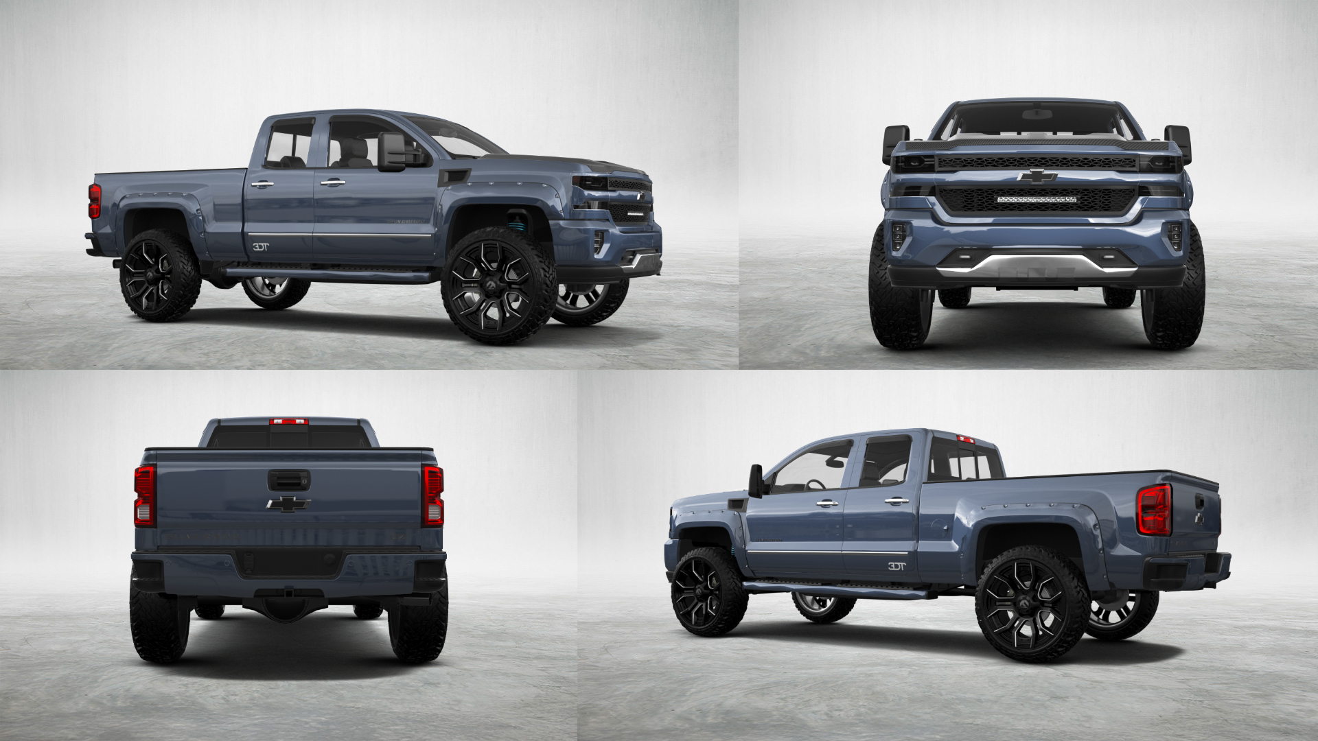 Chevrolet Silverado 1500 6.5 ft box 4 Door pickup truck 2016