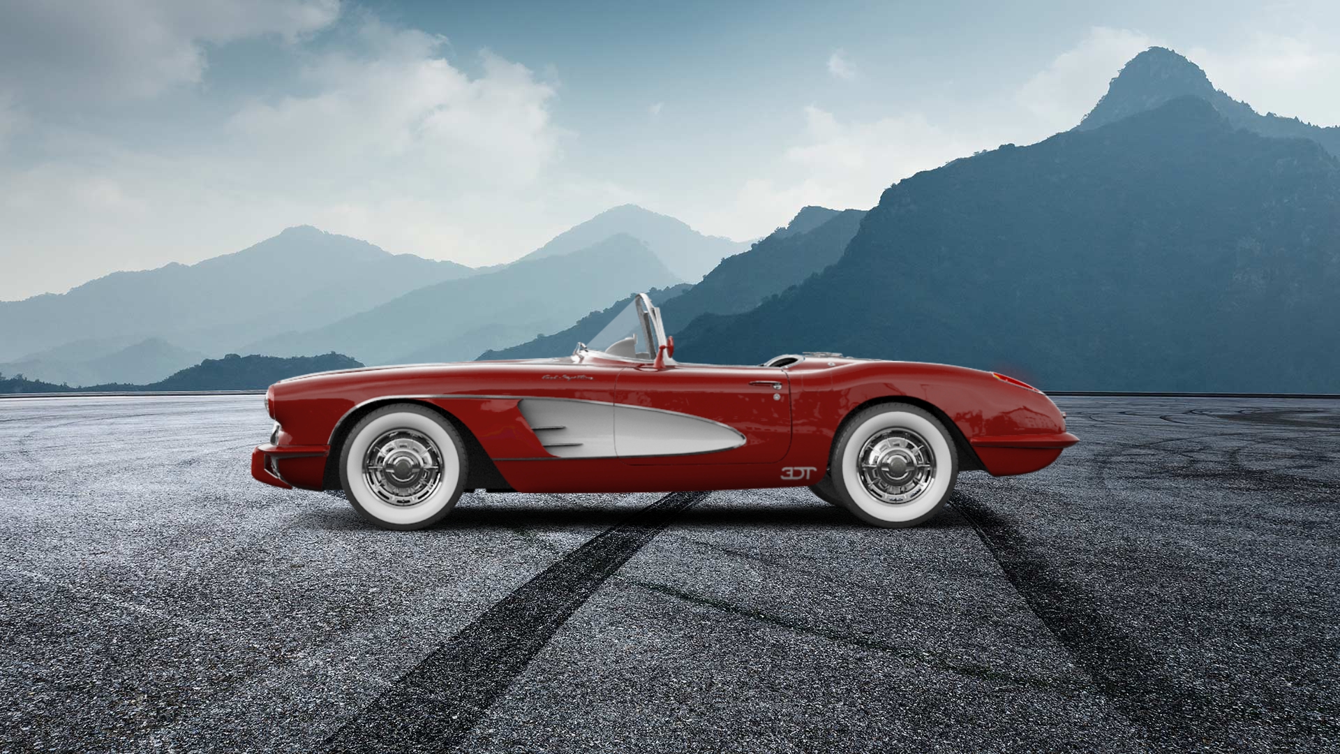 Chevrolet Corvette Convertible Coupe 1958 tuning