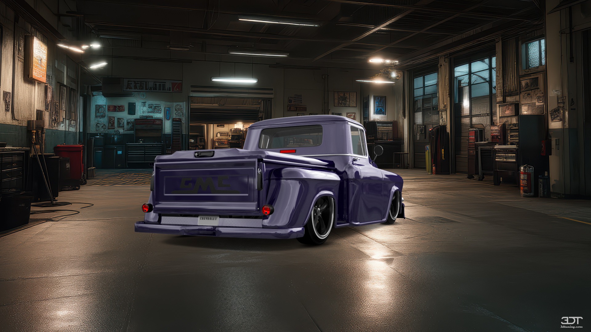 GMC 100 Stepside 2 Door pickup truck 1957 tuning