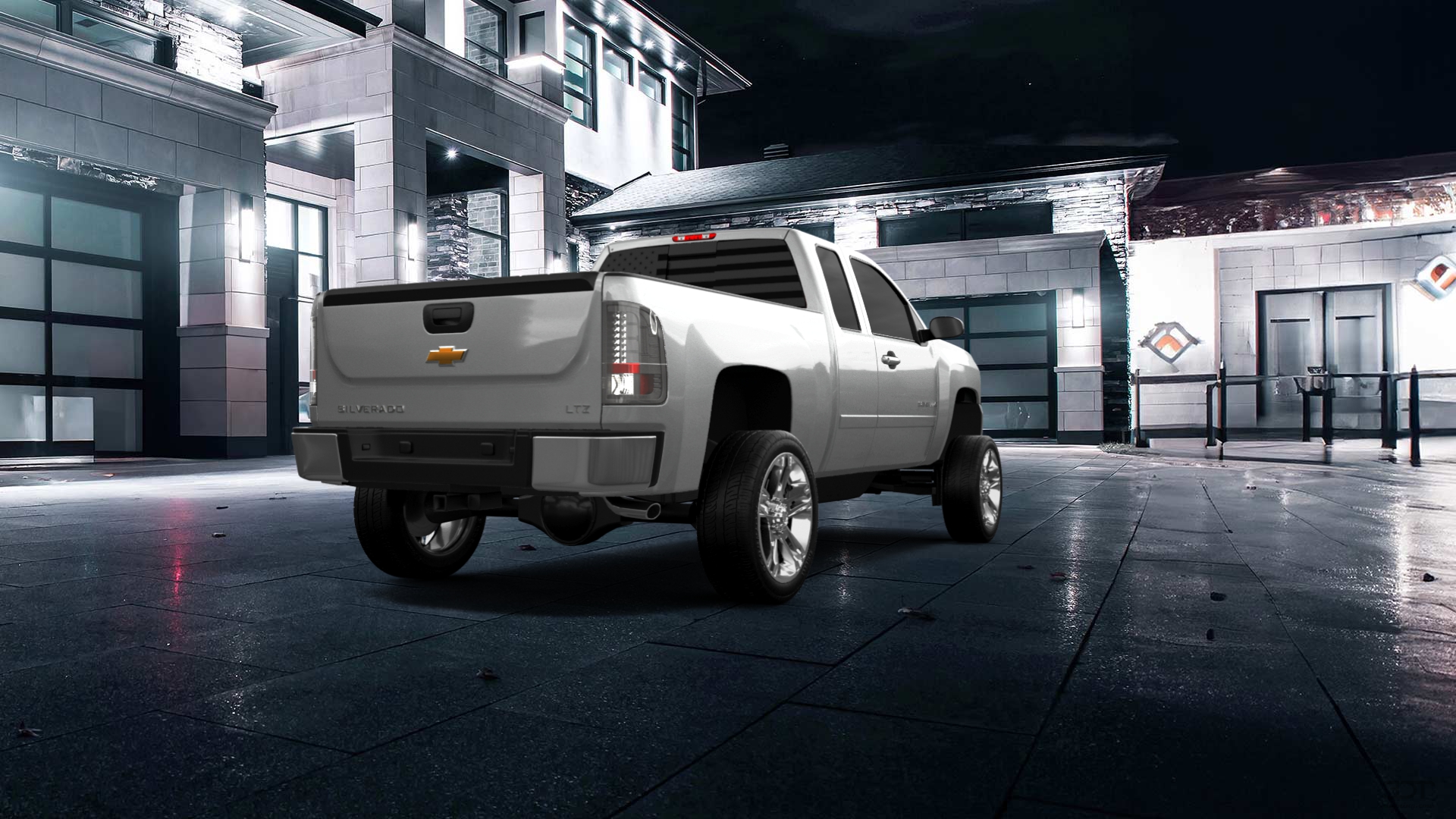 Chevrolet Silverado 1500 6.6 ft box Pickup Truck 2008 tuning