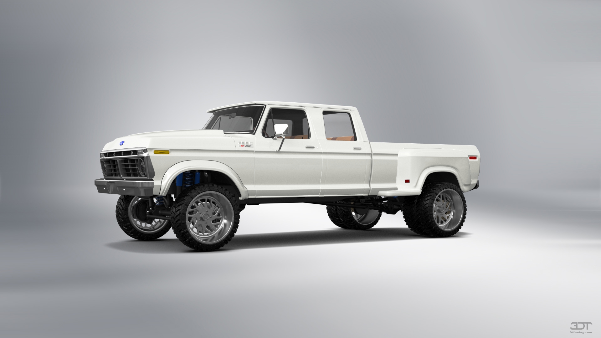 Ford F-350 Dually 4 Door pickup truck 1973