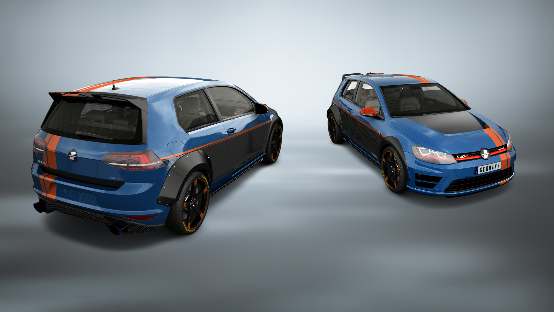Volkswagen Golf 7 3 Door Hatchback 2013 tuning