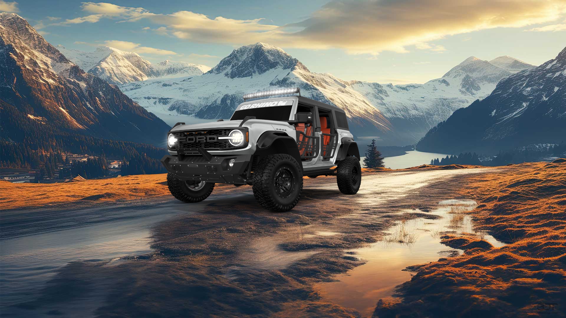 Ford Bronco Raptor 4 Door pickup truck 2022 tuning