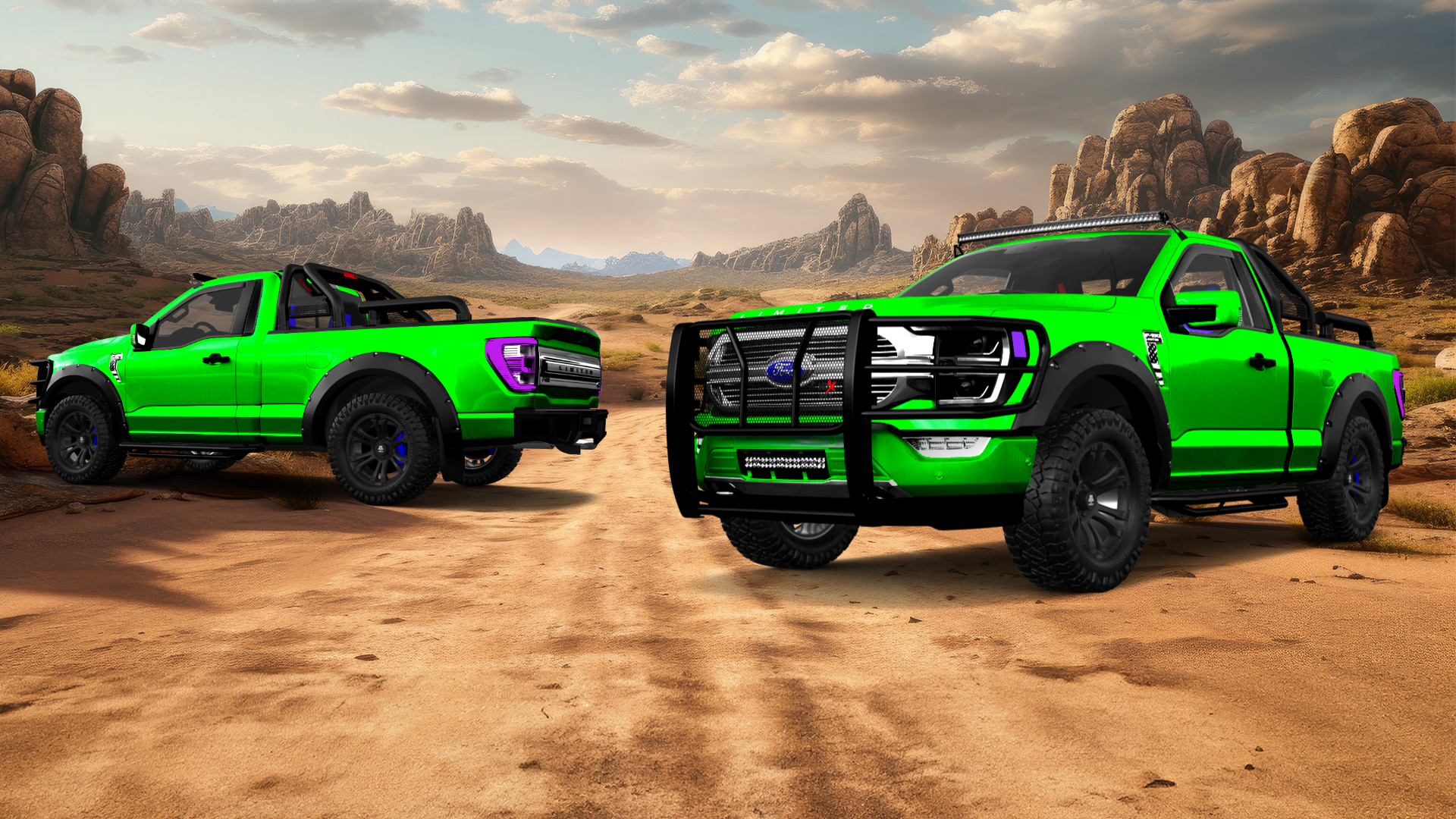 Ford F-150 6.5 box Truck 2022 tuning