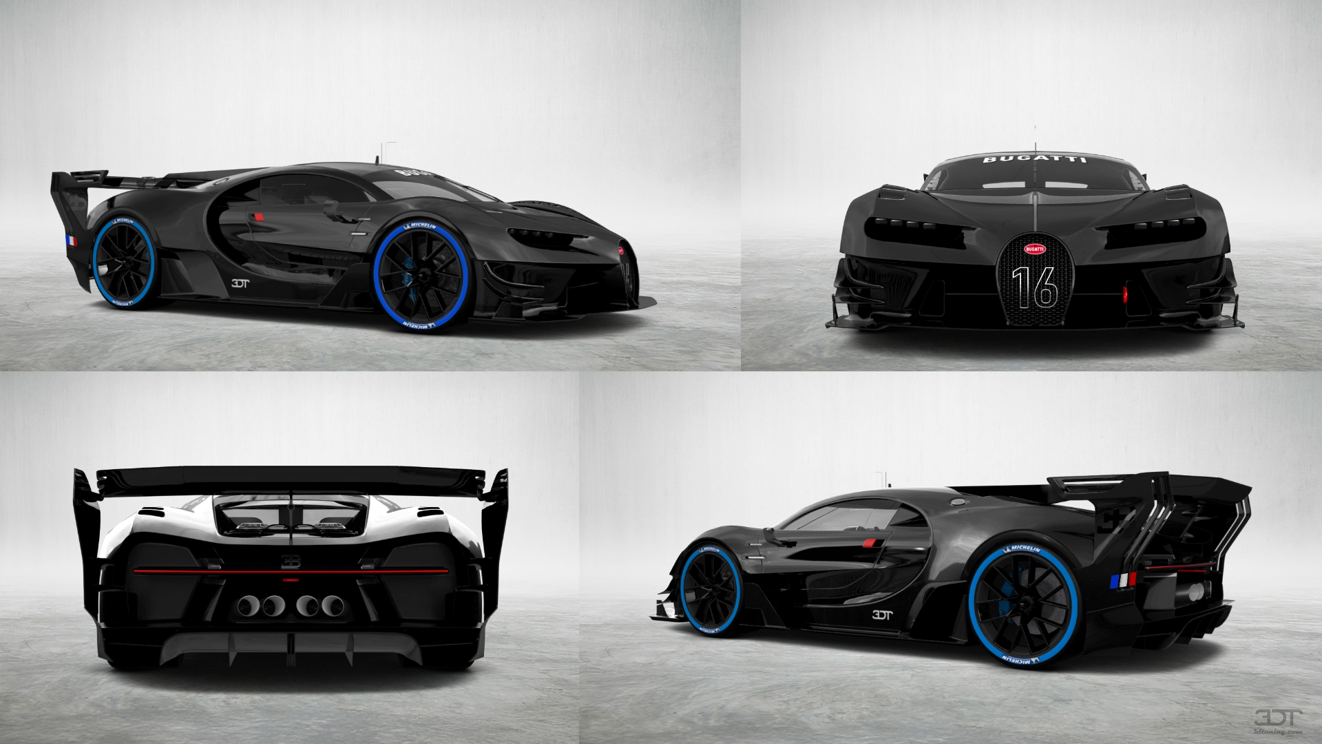 Bugatti Vision GT Supercar 2015 tuning