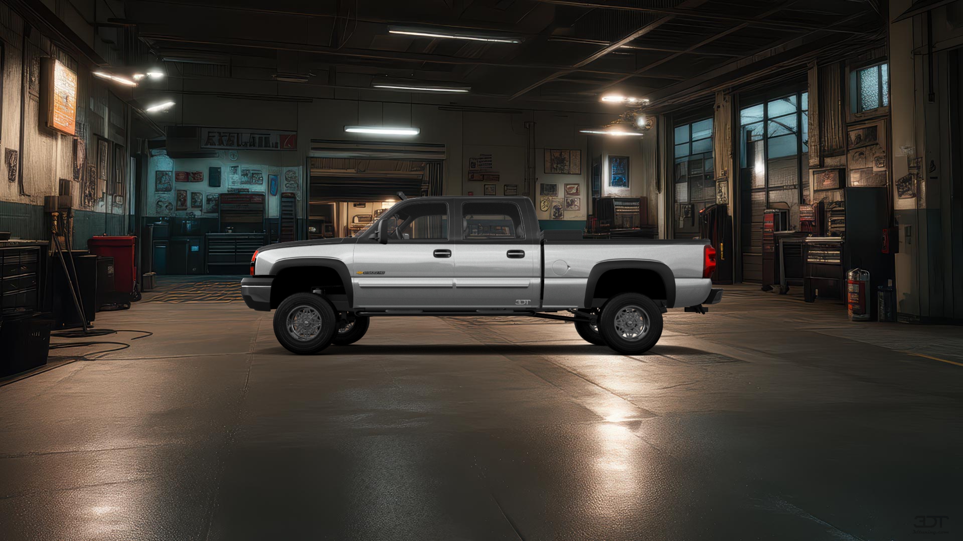 Chevrolet Silverado 2500 HD Long Box 4 Door pickup truck 2002 tuning