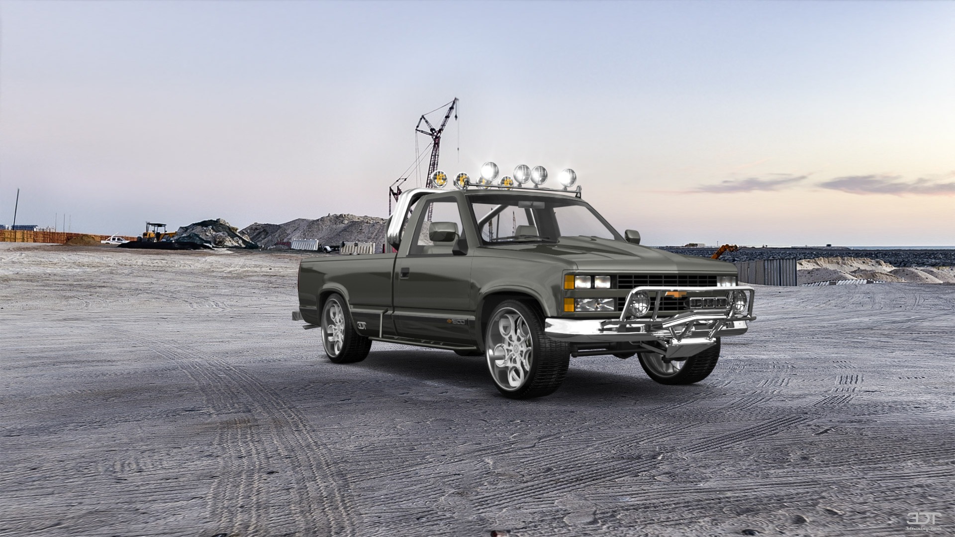 Chevrolet K1500 Regular Cab Fleetside Pickup 1988