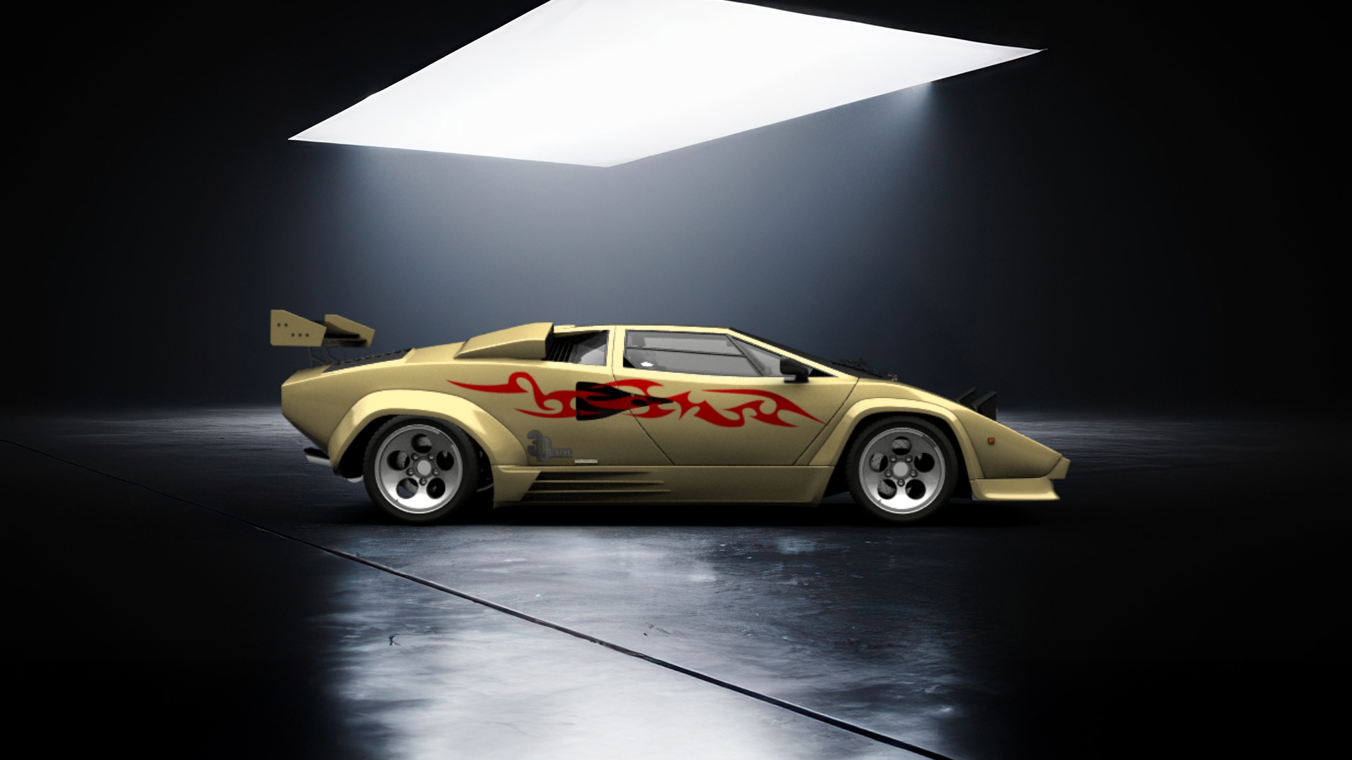 Lamborghini Countach Coupe 1982 tuning