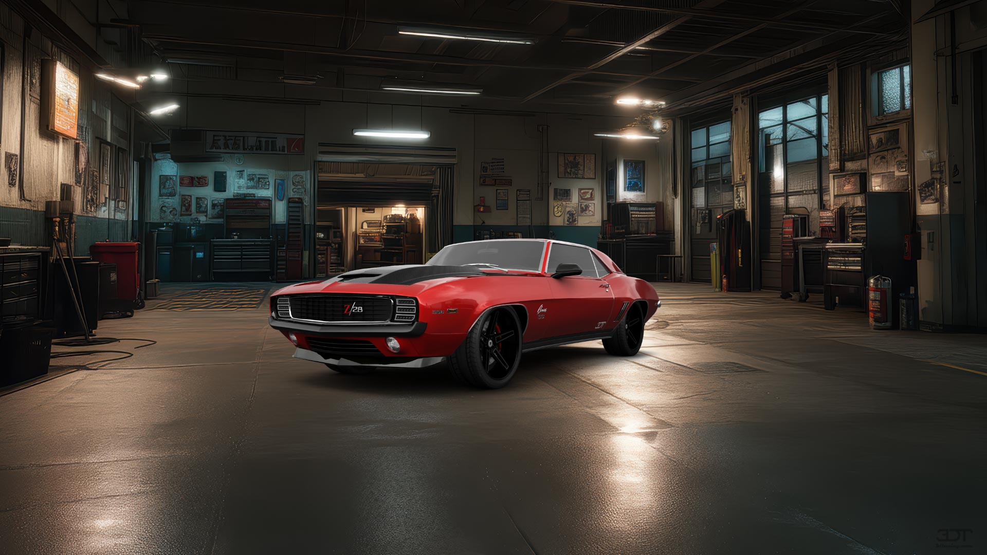 Chevrolet Camaro SS 2 Door Hardtop 1969 tuning