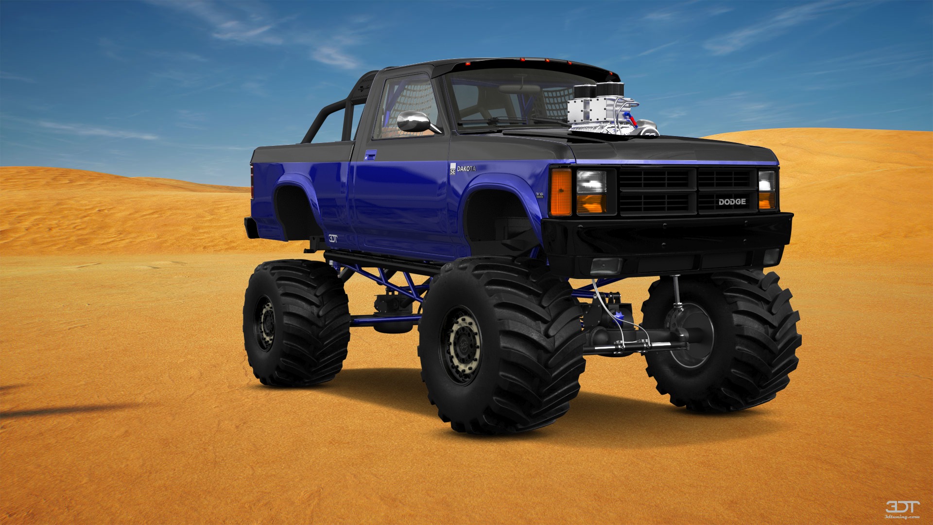 Dodge Dakota Regular Cab 2 Door pickup truck 1987 tuning