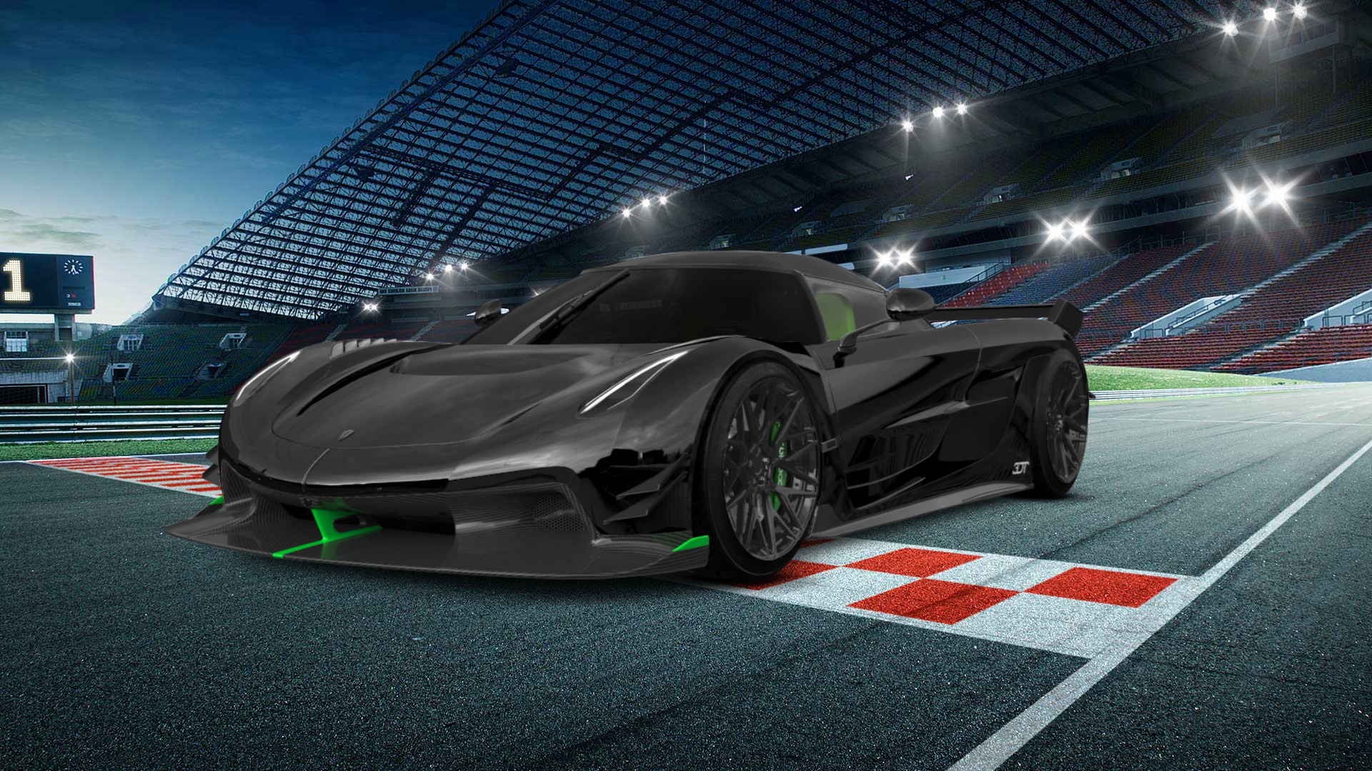 Koenigsegg Jesko 2 door targa top 2020