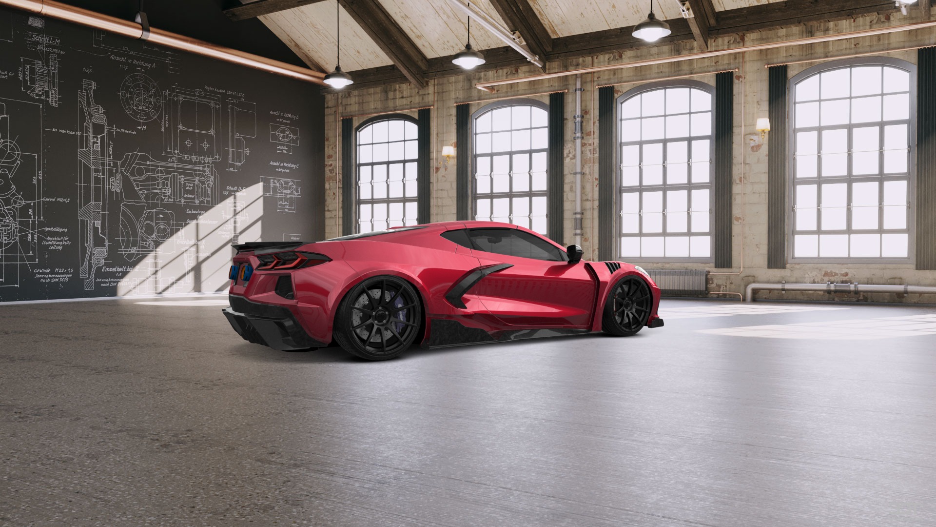 Chevrolet Corvette 2 door targa top 2020