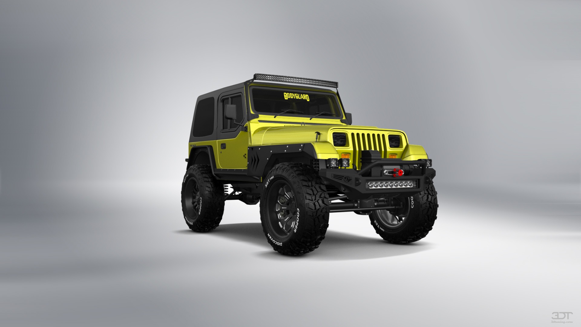 Jeep Wrangler YJ 2 Door SUV 1990 tuning