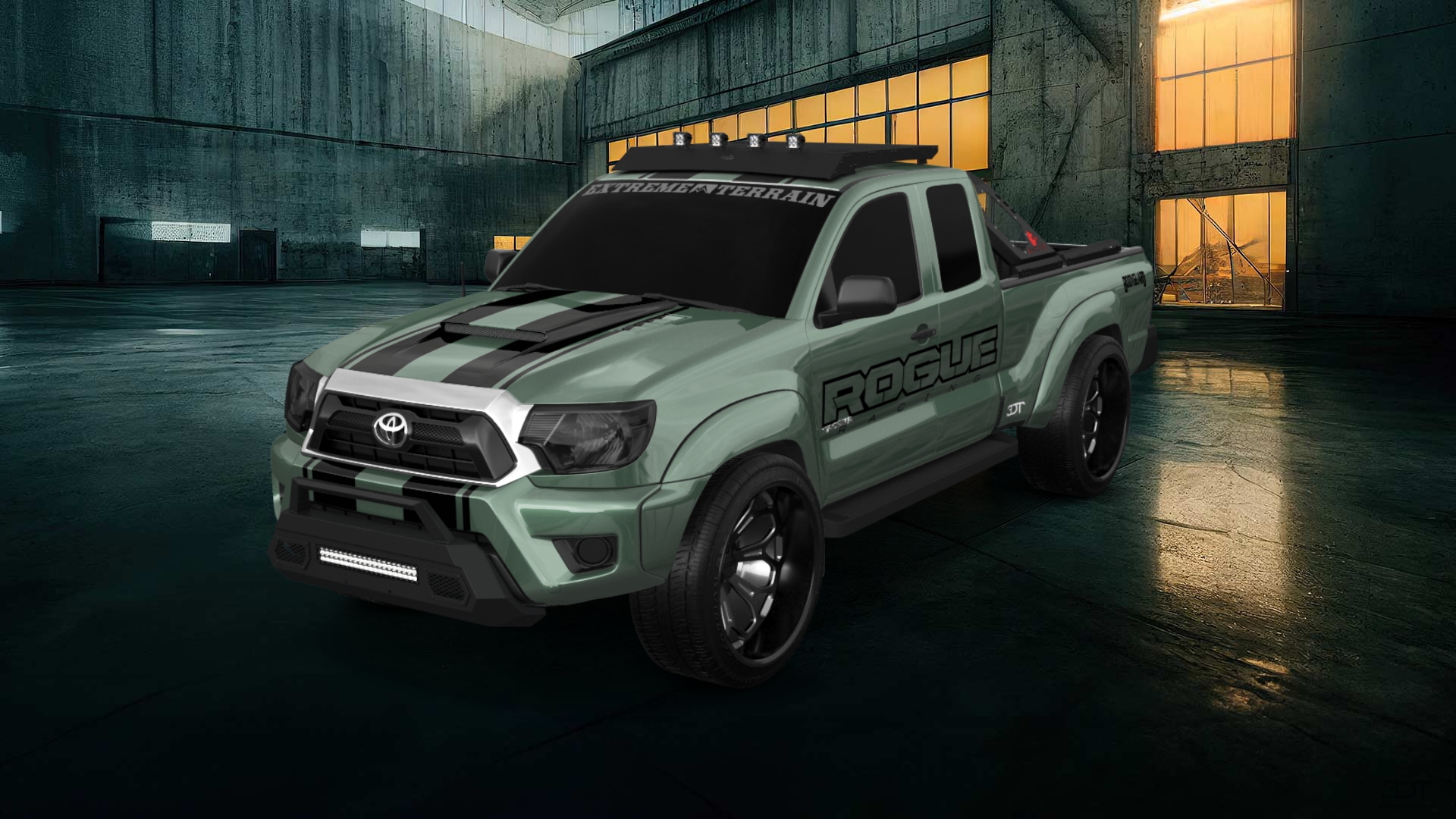 Toyota Tacoma Access Cab 6.2 ft box Pickup Truck 2012 tuning