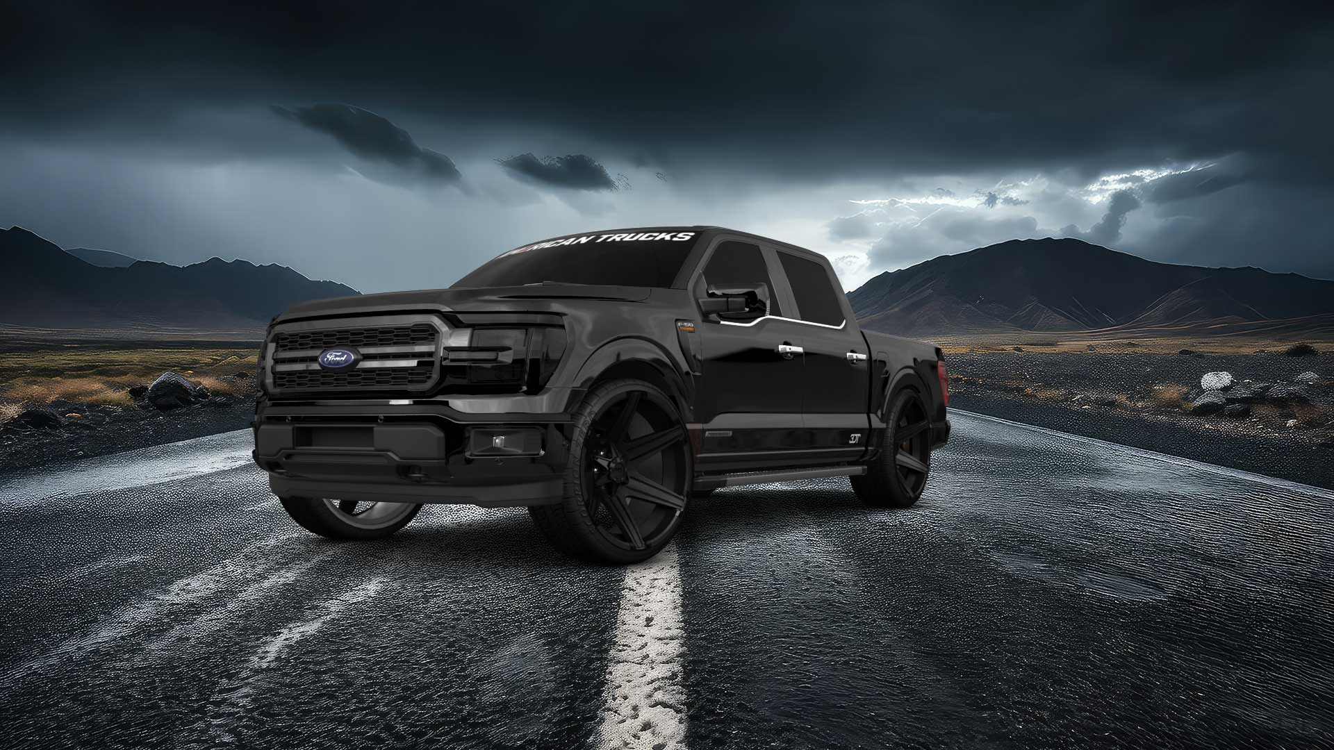 Ford F-150 SuperCrew 4 Door pickup truck 2024 tuning