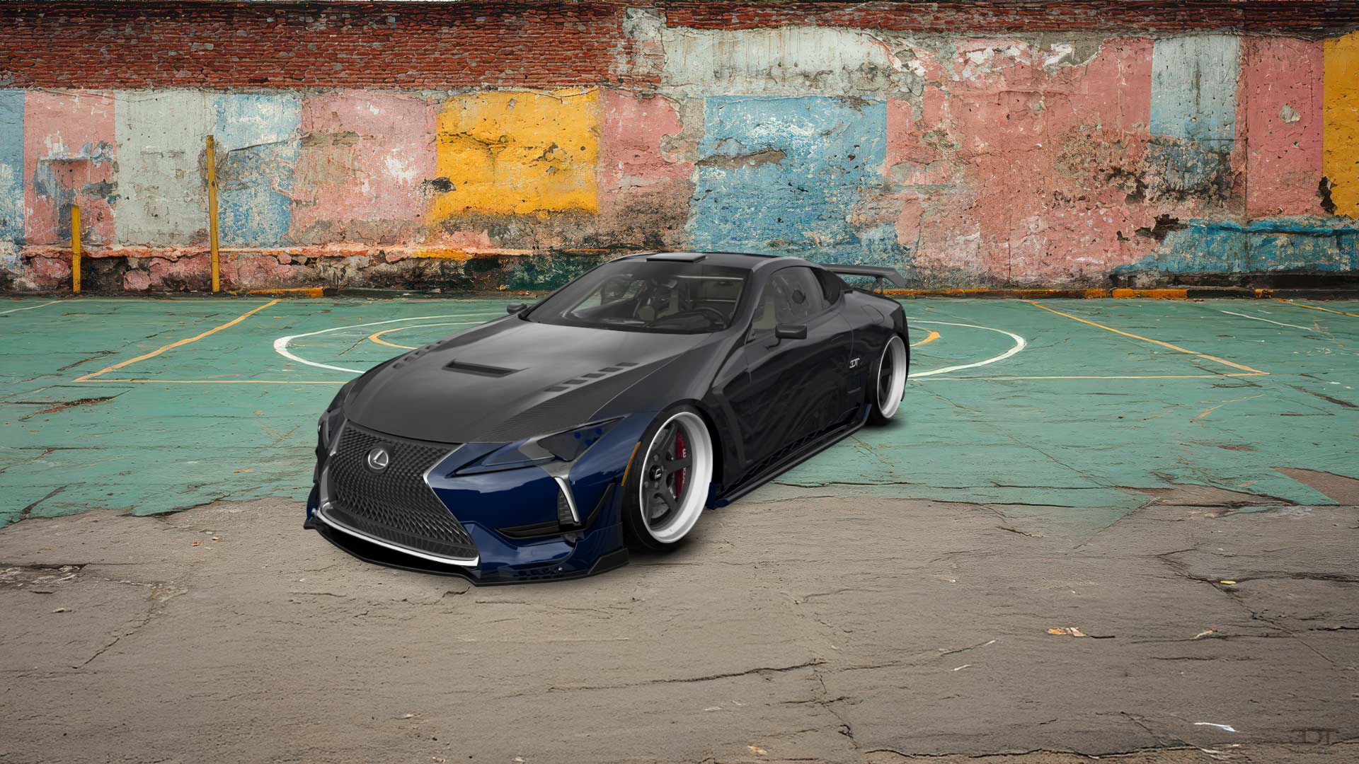 Lexus LC500 2 door fastback coupe 2017 tuning