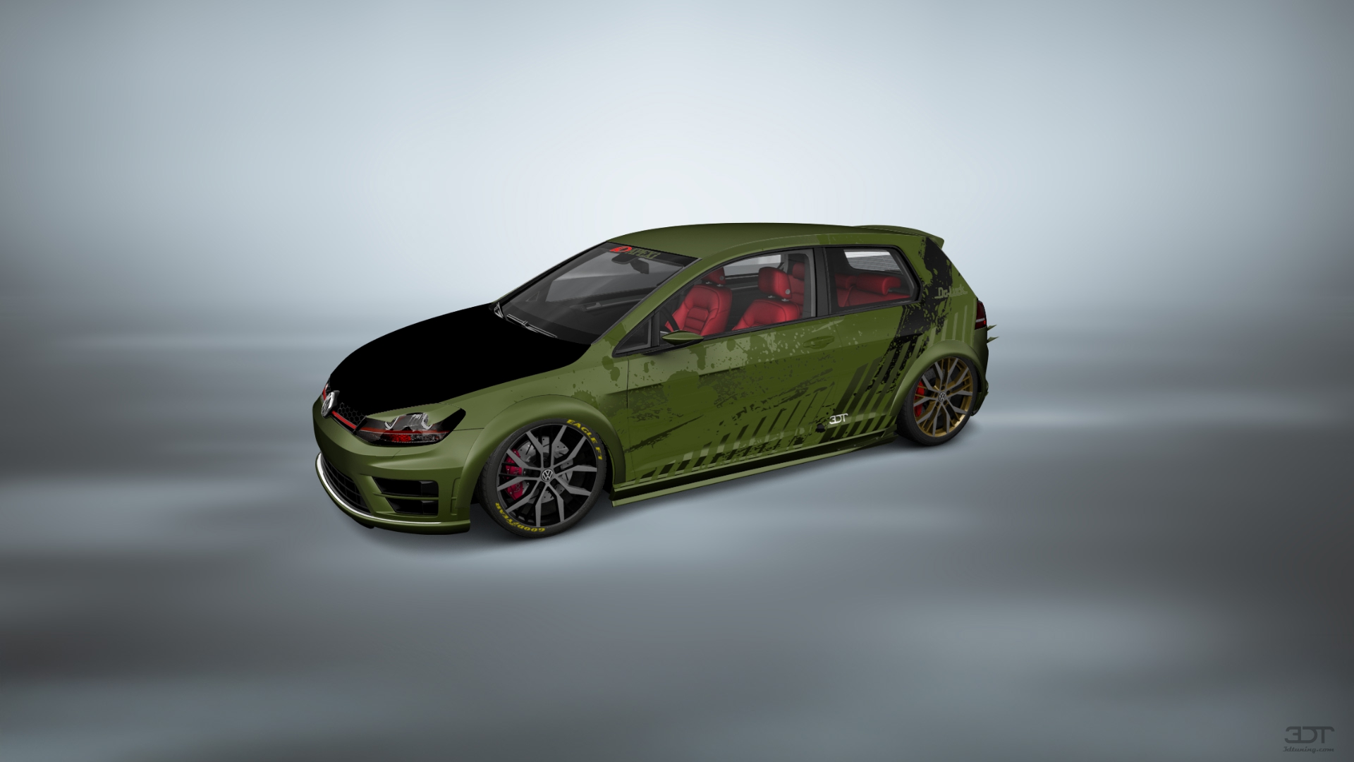 Volkswagen Golf 7 3 Door Hatchback 2013 tuning