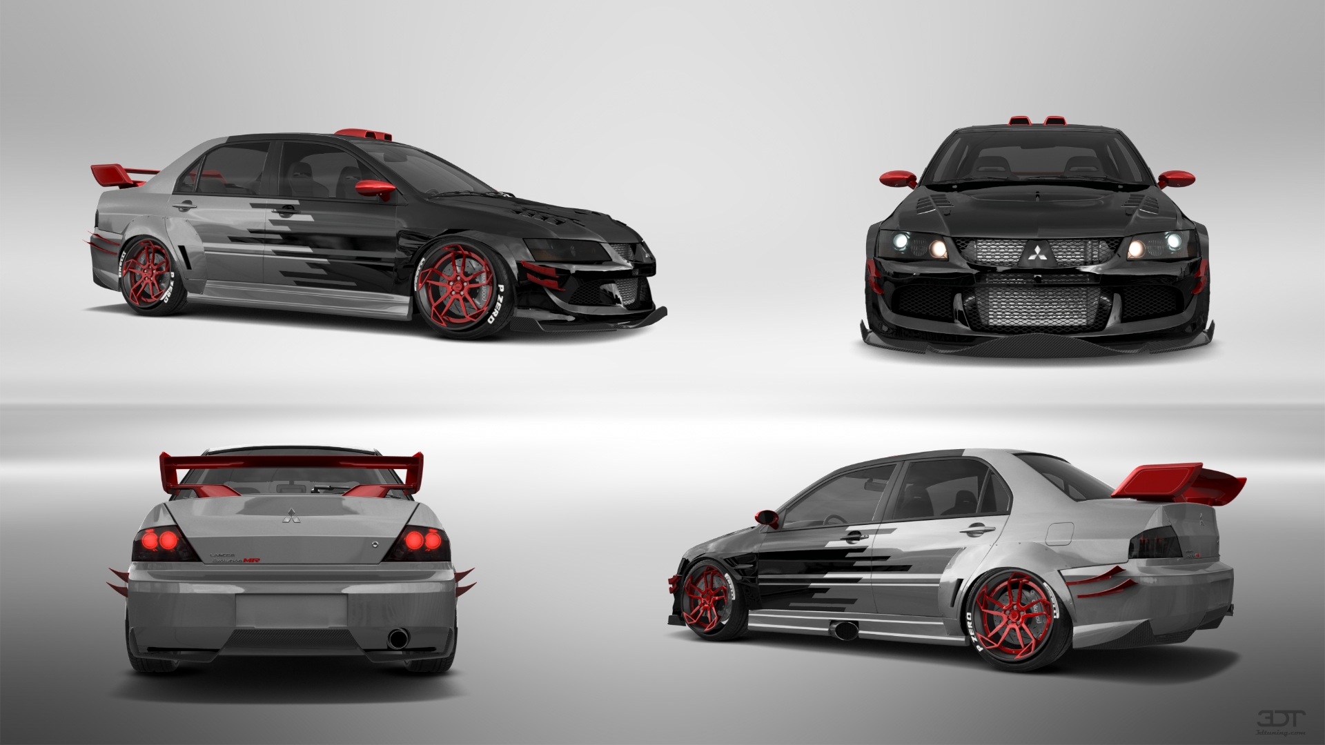 Mitsubishi Lancer Evo IX 4 Door Saloon 2005 tuning