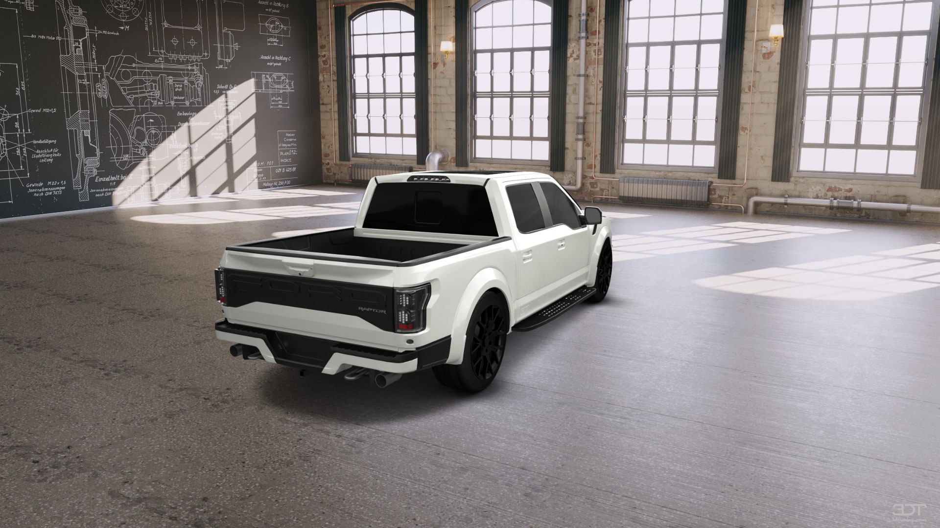 Ford F-150 Raptor 4 Door pickup truck 2017