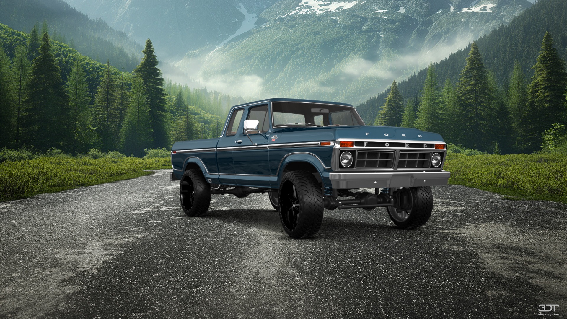 Ford F-150 SuperCab 2 Door pickup truck 1978