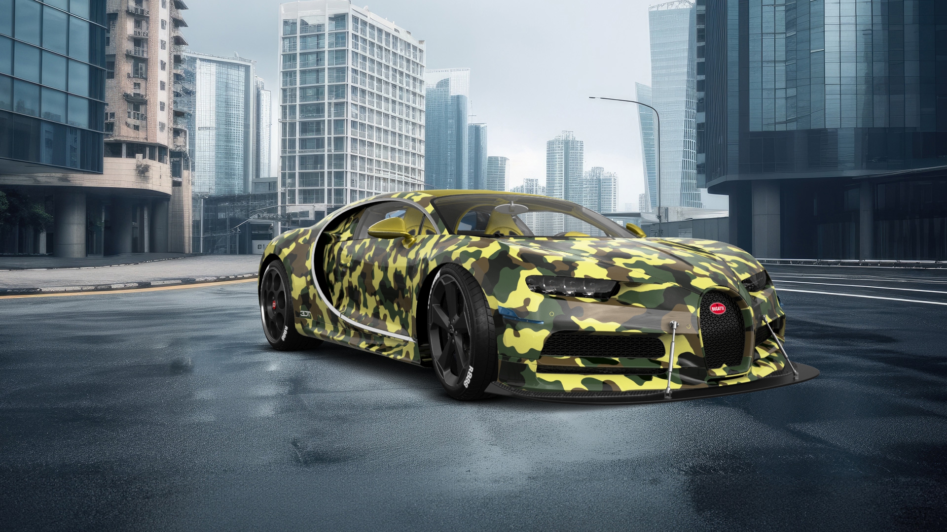 Bugatti Chiron 2 Door Coupe 2016