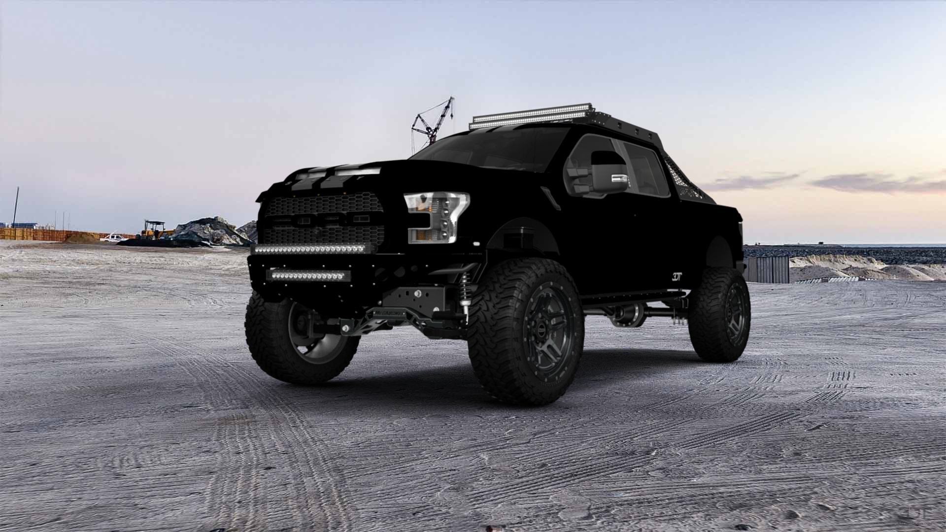 Ford F-150 Raptor 4 Door pickup truck 2017