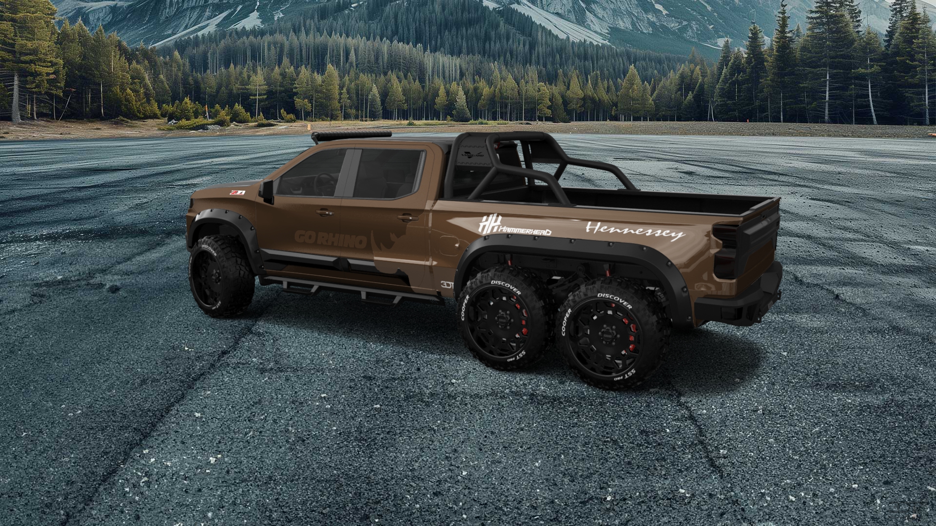 Chevrolet Silverado Hennessey Goliath 6X6 Truck 2020