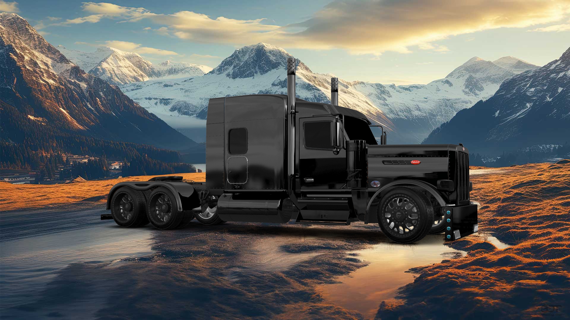 Peterbilt 589 Sleeper Cab Truck 2024 tuning