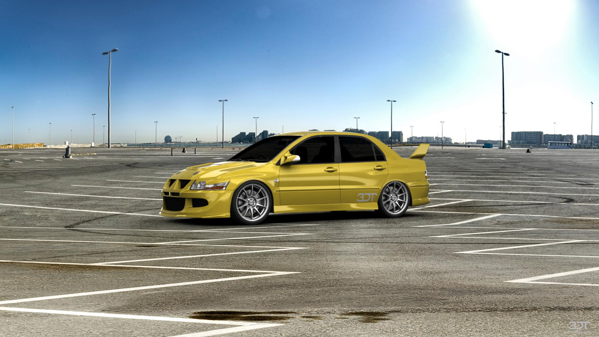 Mitsubishi Lancer Evo VII sedan 2001 tuning