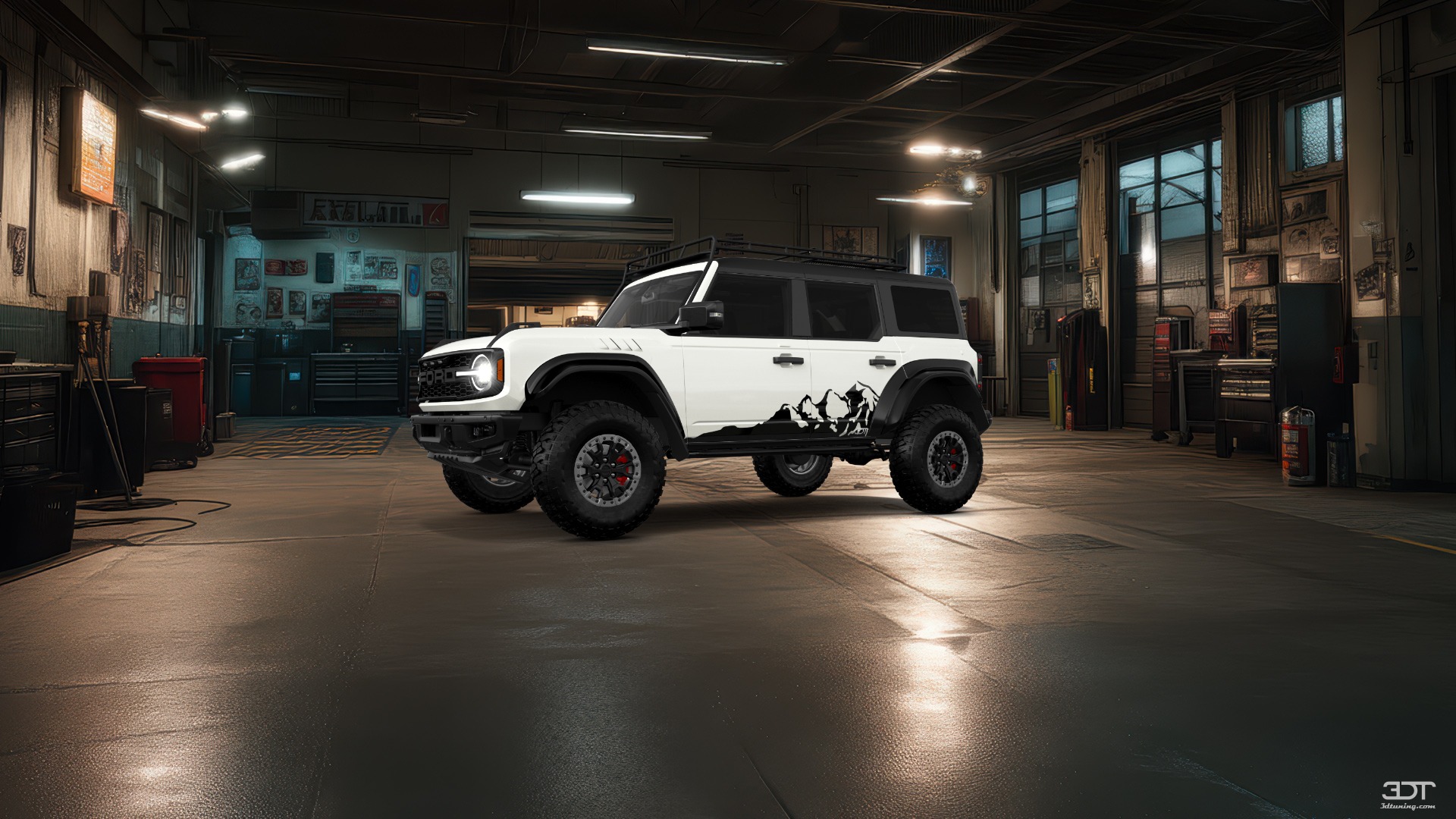 Ford Bronco Raptor 4 Door pickup truck 2022 tuning