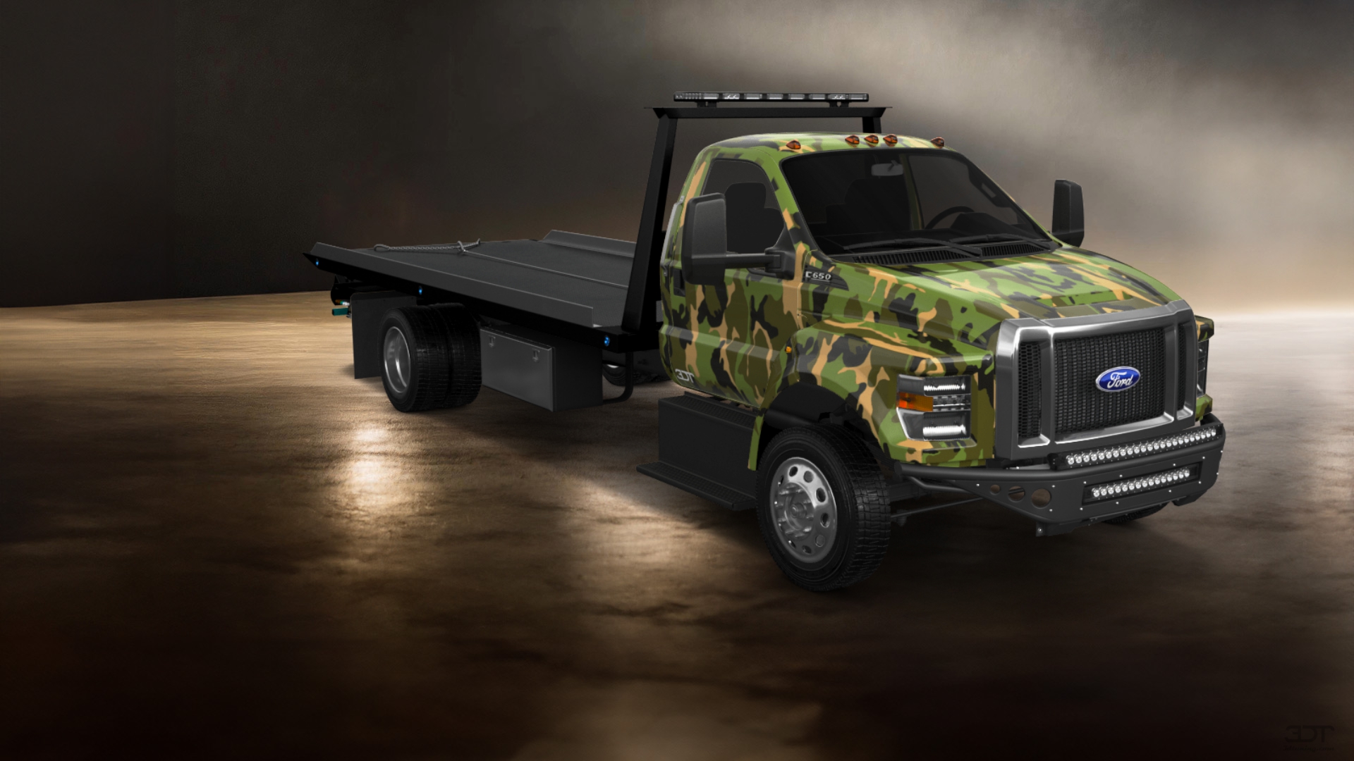Ford F-650 Tow Truck Pickup 2016 tuning