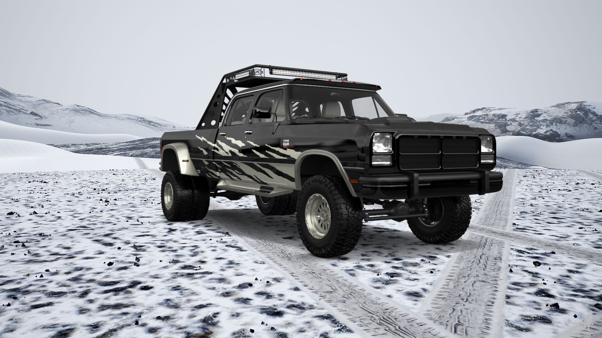 Dodge Ram 350 4 Door pickup truck 1991 Images