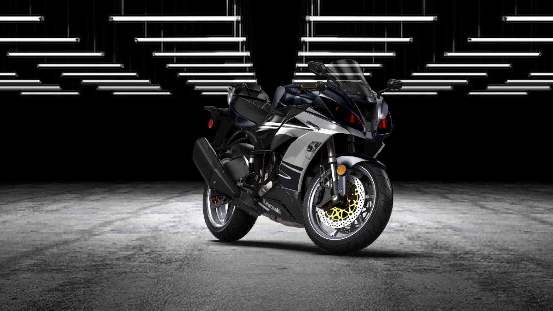 Kawasaki Ninja ZX 6R Sport Bike 2015 Images