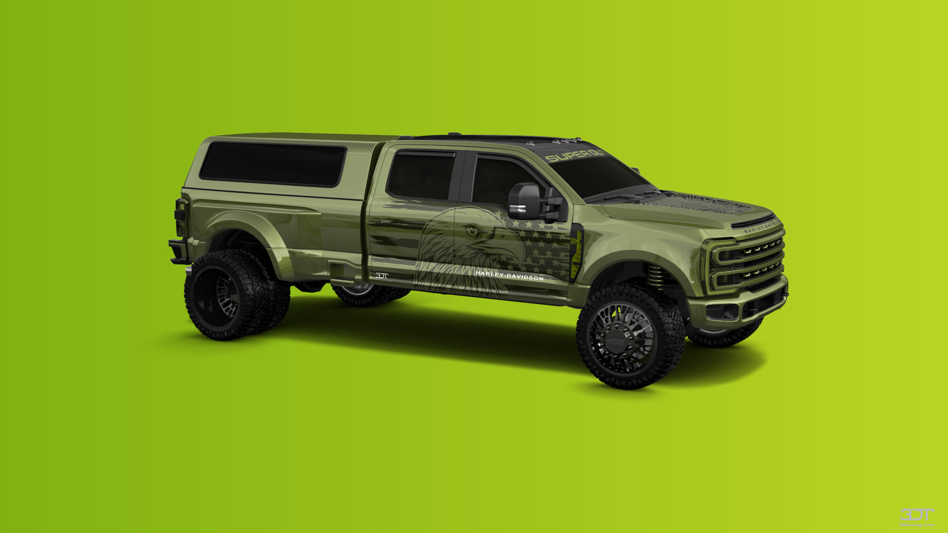 Ford F-350 DRW Crew Cab 4 Door pickup truck 2023 tuning