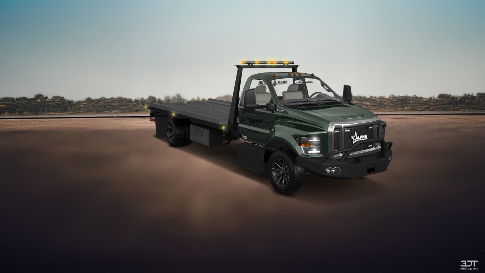 Ford F-650 Tow Truck Pickup 2016 tuning